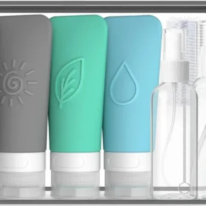 TSA Approved 16-Piece Travel Bottle Set