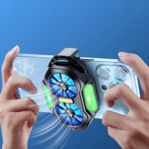 Dual Fan Mobile Phone Cooler