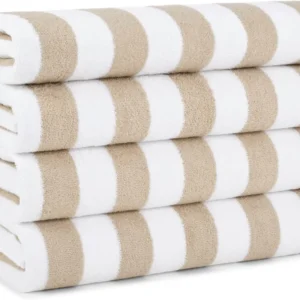 Quick Dry 100% Cotton Beach Towel Set of 4