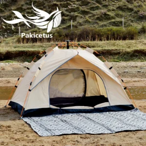 3-4 Person Portable Golden Tent